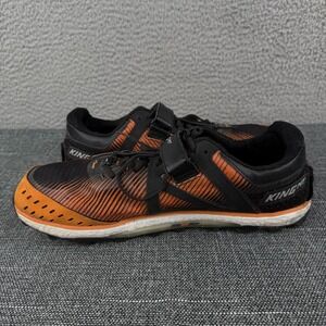 Altra Shoes mens 12.5 Orange Black King MT Trail Running Hiking ALM1952G080